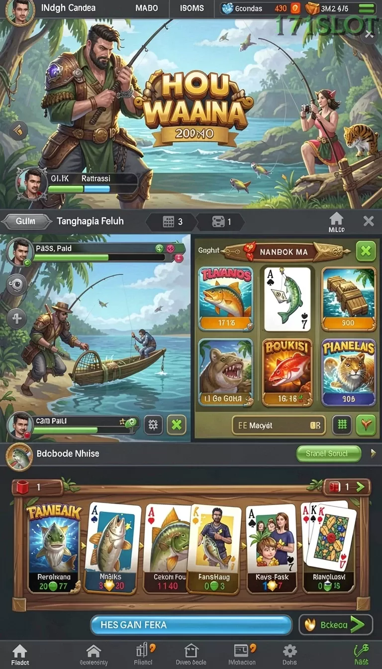 Cuplikan layar ACEPARTY — pengaturan akun