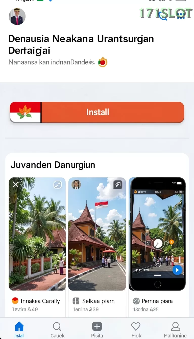 Cuplikan layar RUSA33 — aktivitas